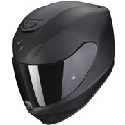 Scorpion EXO-391 motorhelm in mat zwart met modern design en uitstekende veiligheidskenmerken.
