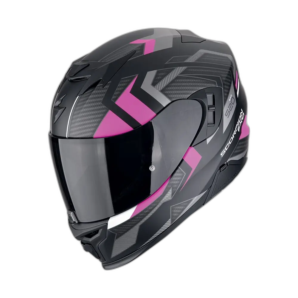 Scorpion Exo-520 Evo Air Sensus Matt Black-Pink