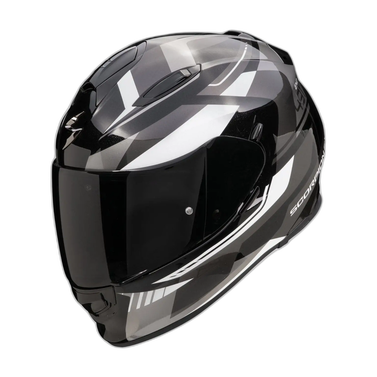 Scorpion Exo-491 Abilis Black-Silver-White