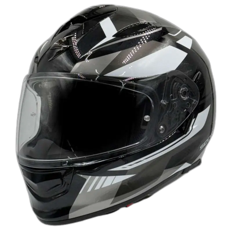 Scorpion Exo-491 Abilis Black-Silver-White