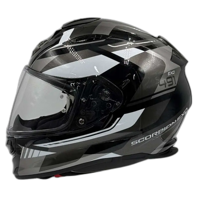 Scorpion Exo-491 Abilis Black-Silver-White