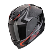 Scorpion Exo-520 Evo Air Terra Black-Silver-Red