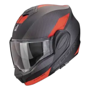 Scorpion Exo-Tech Evo Team Matt Black-Silver-Red