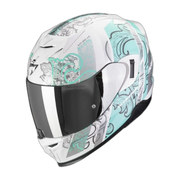 Scorpion Exo-520 Evo Air Fasta White-Light blue