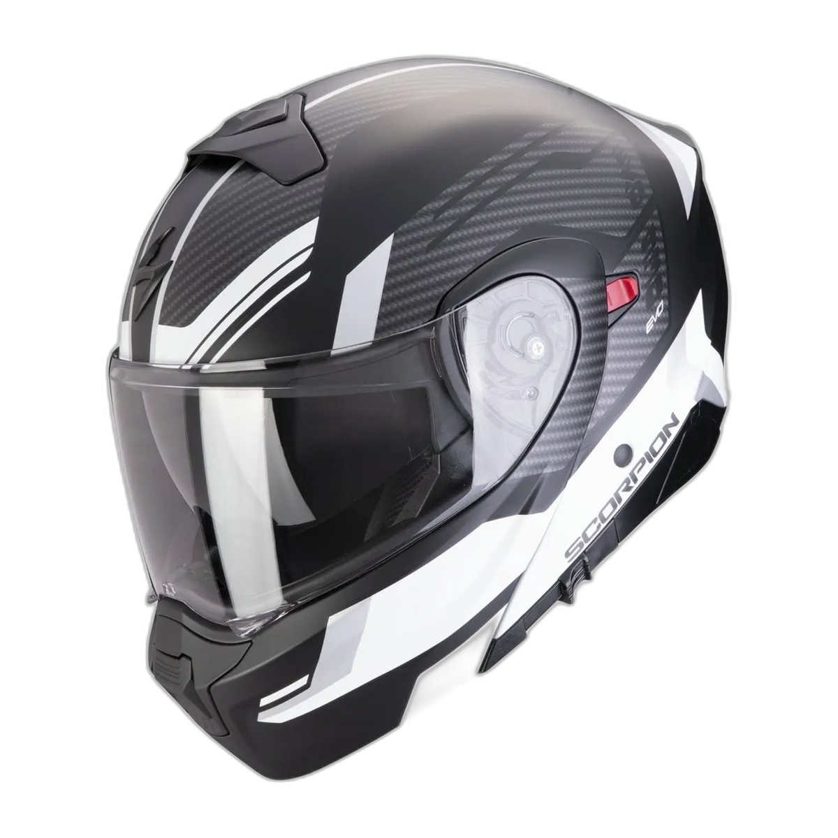 Scorpion Exo-930 Evo Sikon Matt black-Silver-White