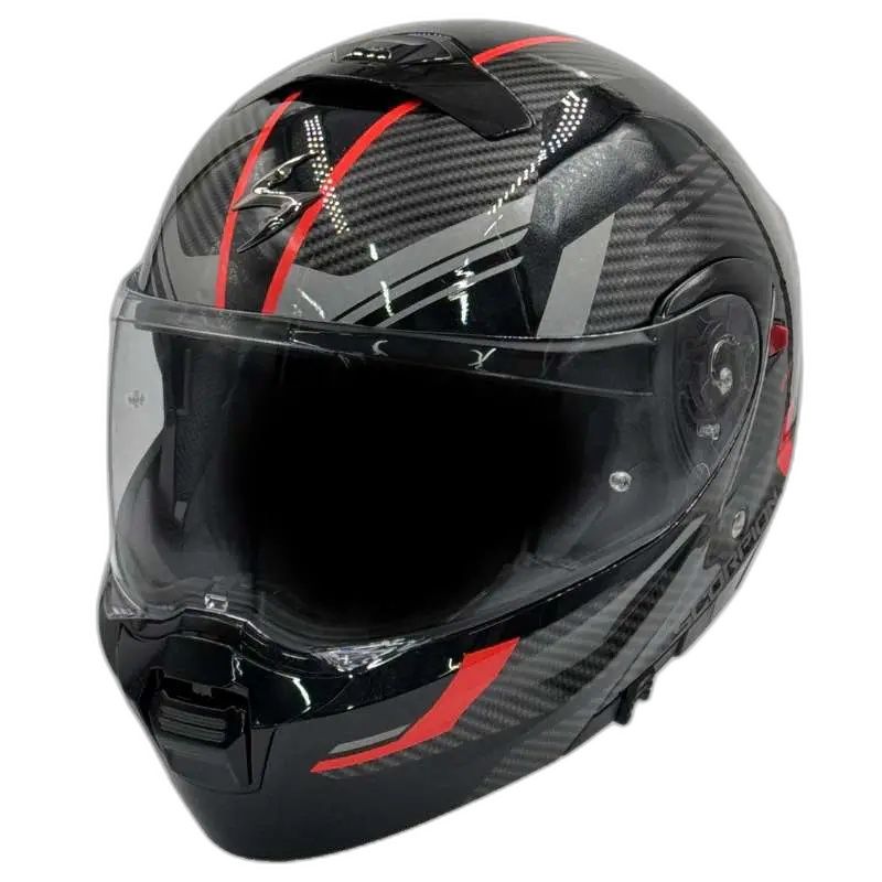 Scorpion Exo-930 Evo Sikon Black-Silver-Red