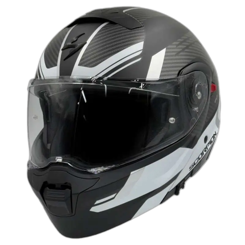 Scorpion Exo-930 Evo Sikon Matt black-Silver-White