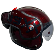 RO9 Boxxer Carbon Mono Rood