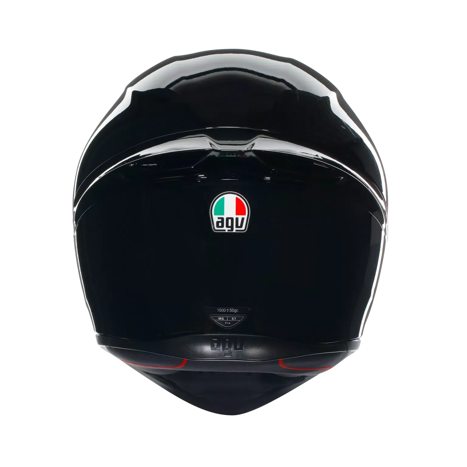 AGV K1 S Glans Zwart