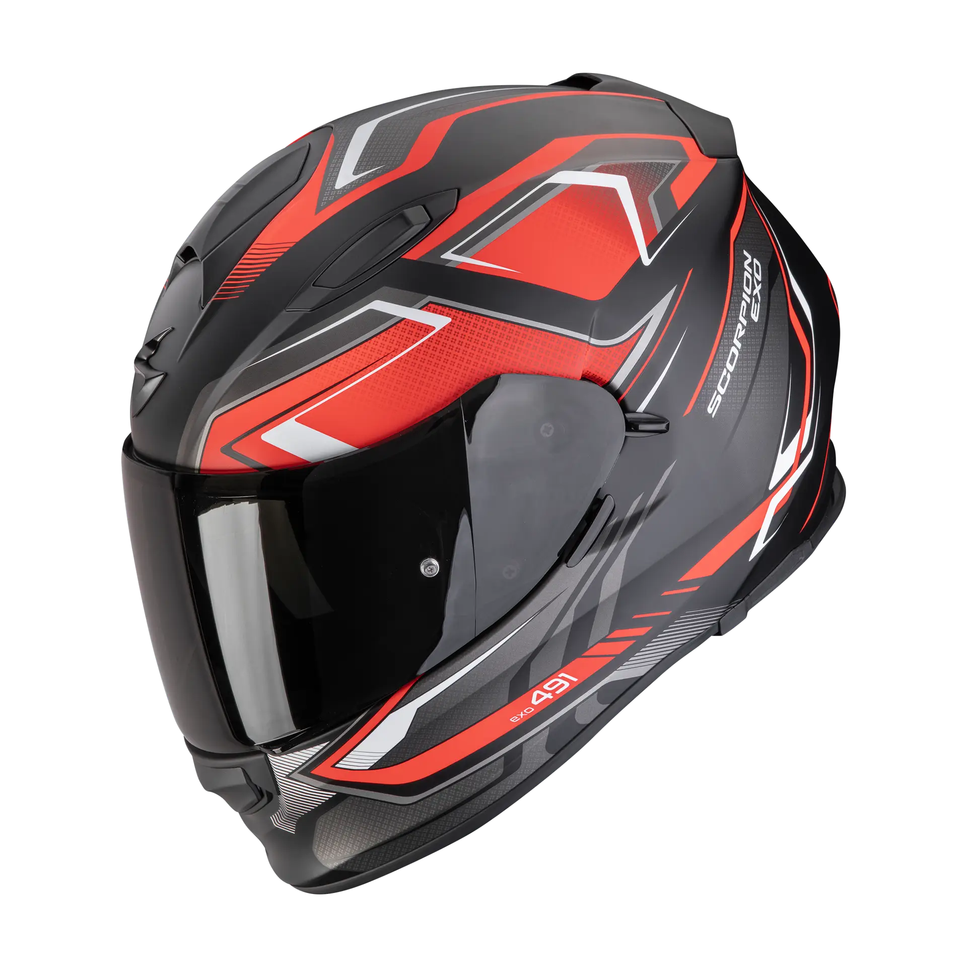 Scorpion Exo-491 Zumo Matt Black Red