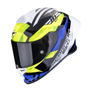 Scorpion EXO-R1 Evo II Air Valere motorhelm black blue neon yellow