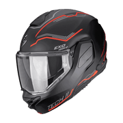 Scorpion EXO-TECH II Dash Matt Black Silver Red