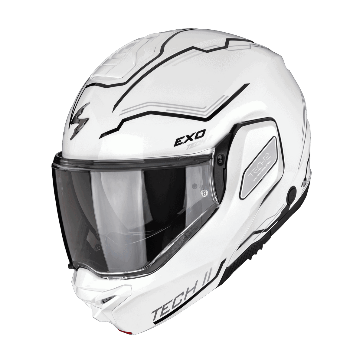 Scorpion EXO-TECH II Dash White Silver Black