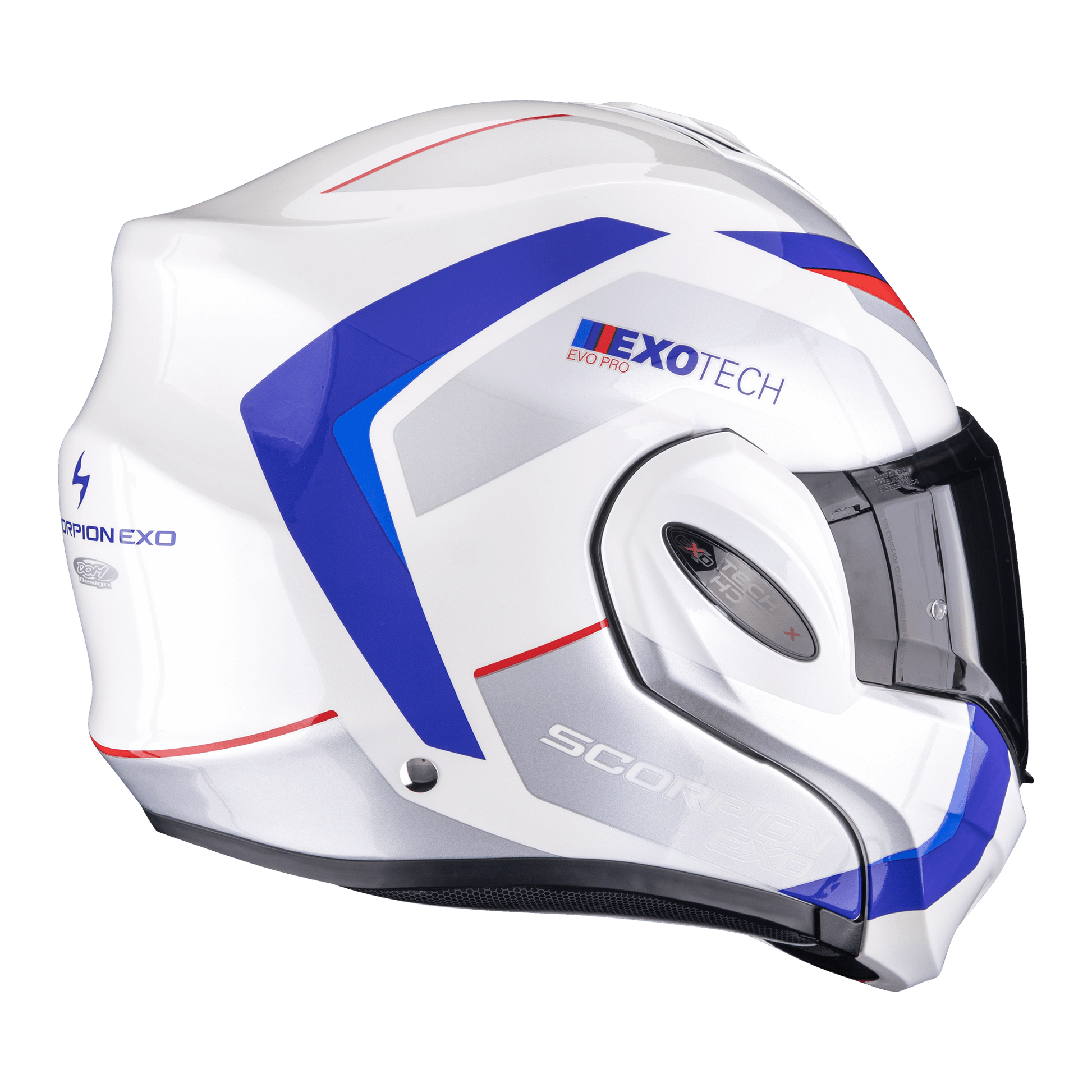 Scorpion Exo-Tech Evo Pro Acuti White Blue Red