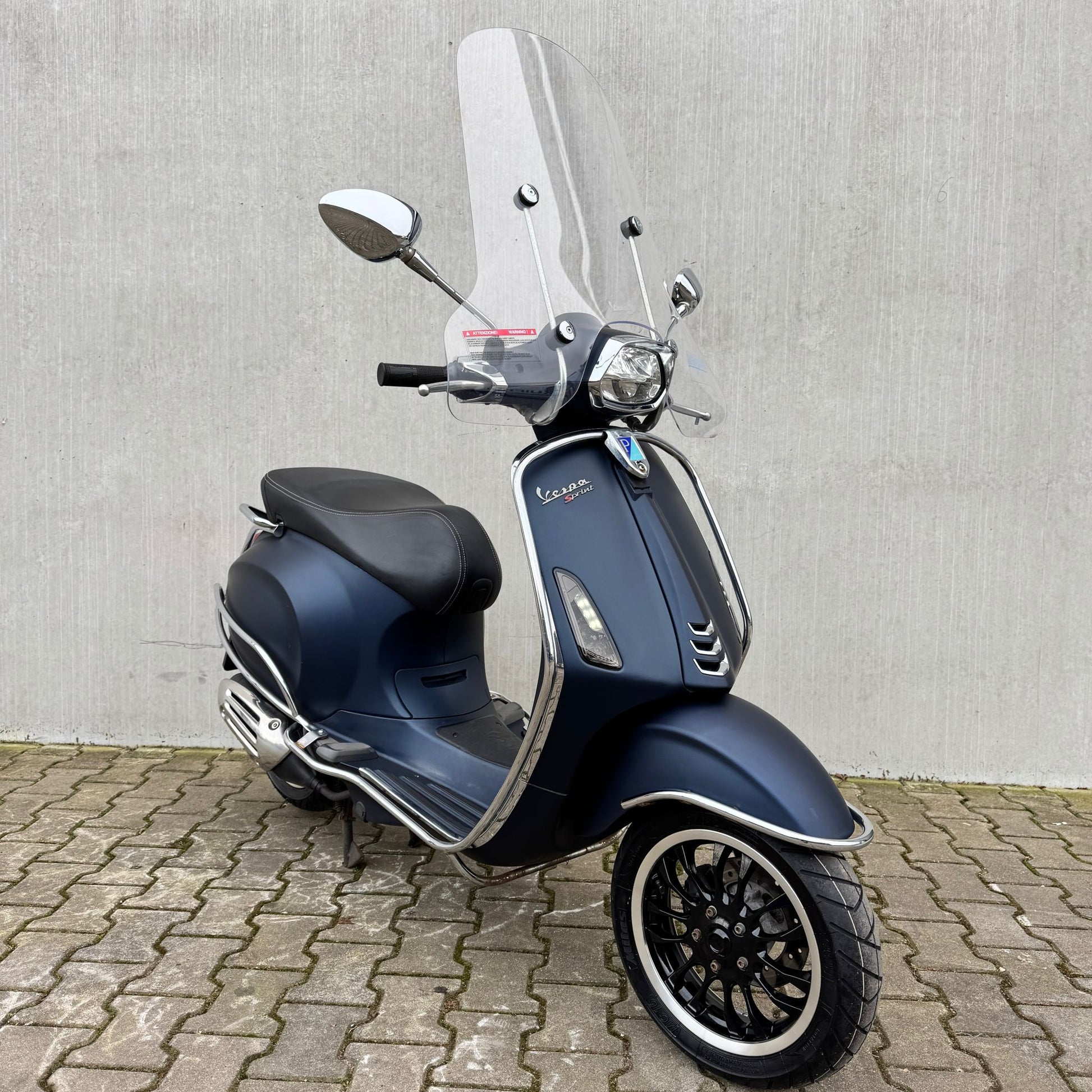 Vespa Sprint Custom Opaco Blue DRF-63-P