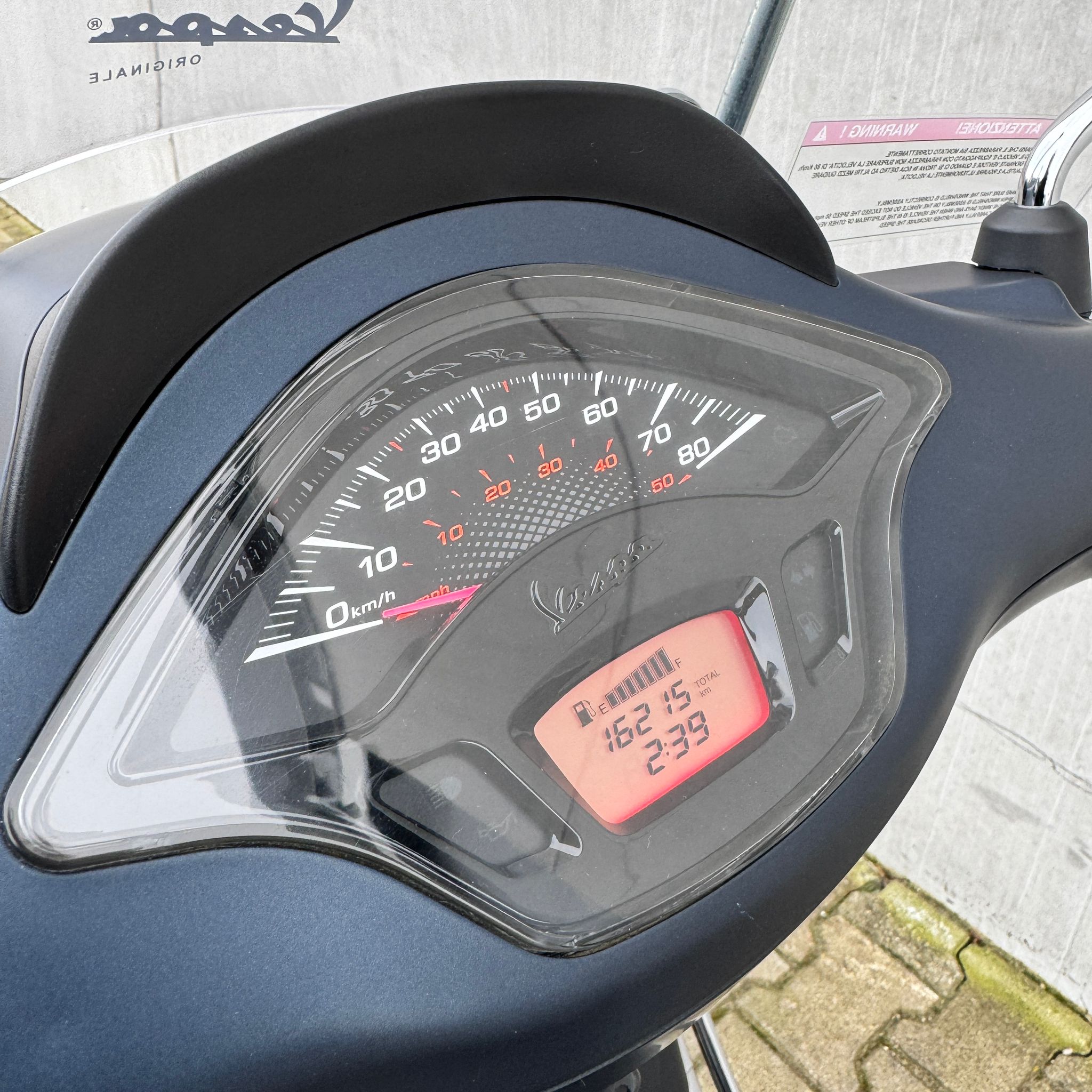 Vespa Sprint Custom Opaco Blue DRF-63-P