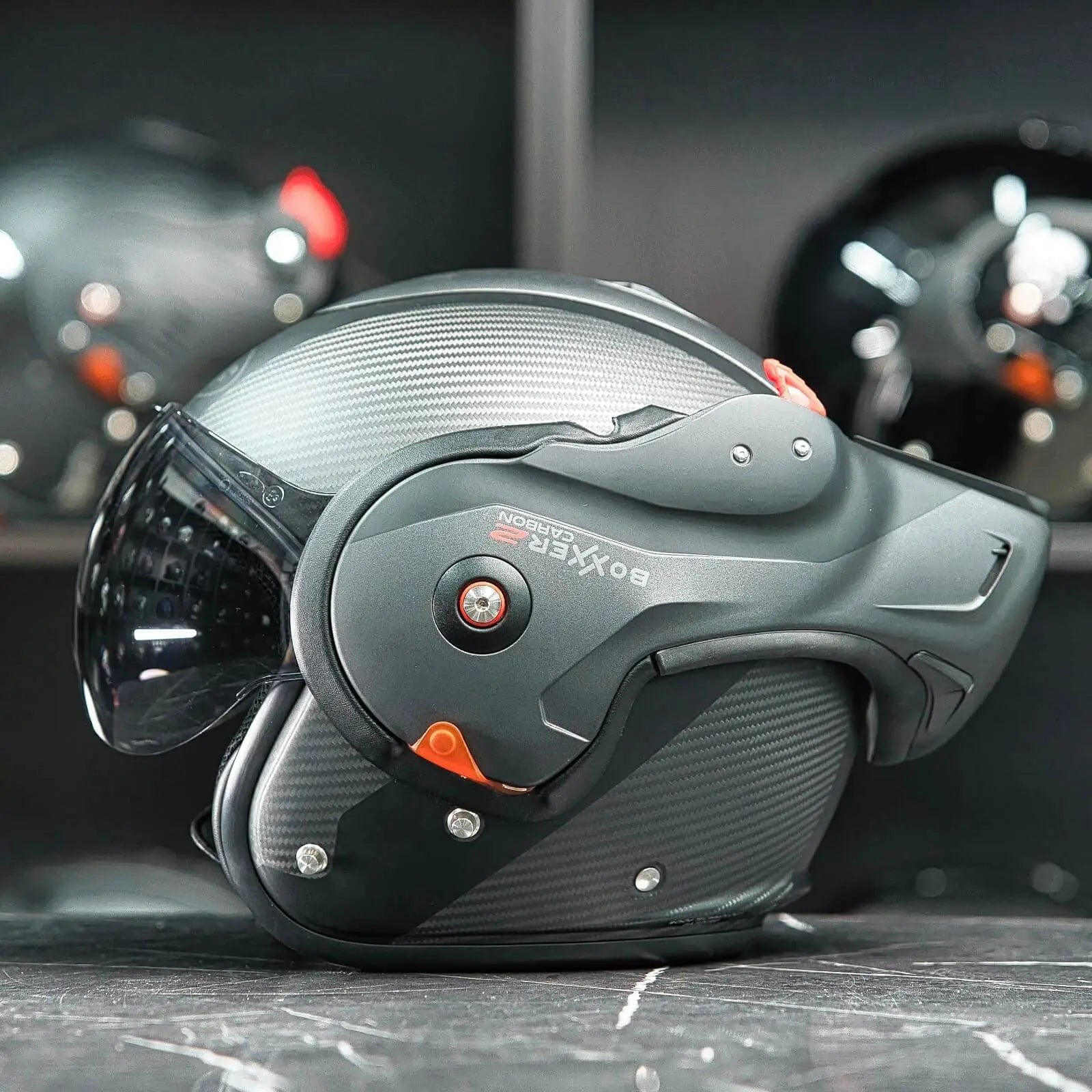 Roof RO9 Boxxer 2 Carbon Wonder Matt Black