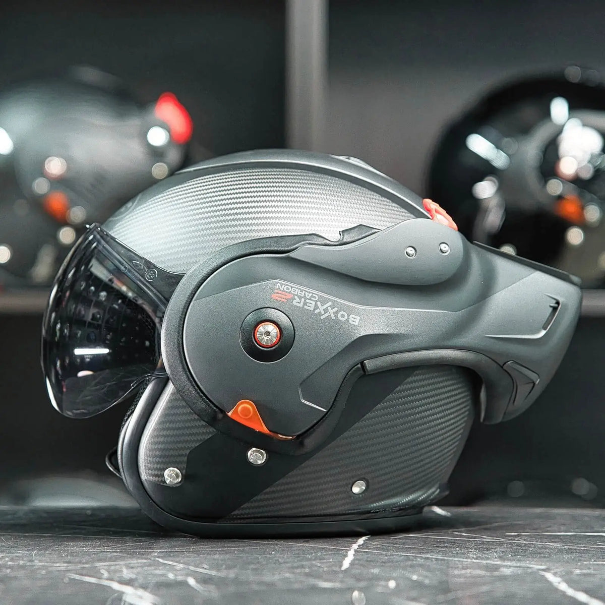Roof RO9 Boxxer 2 Carbon Wonder Matt Black