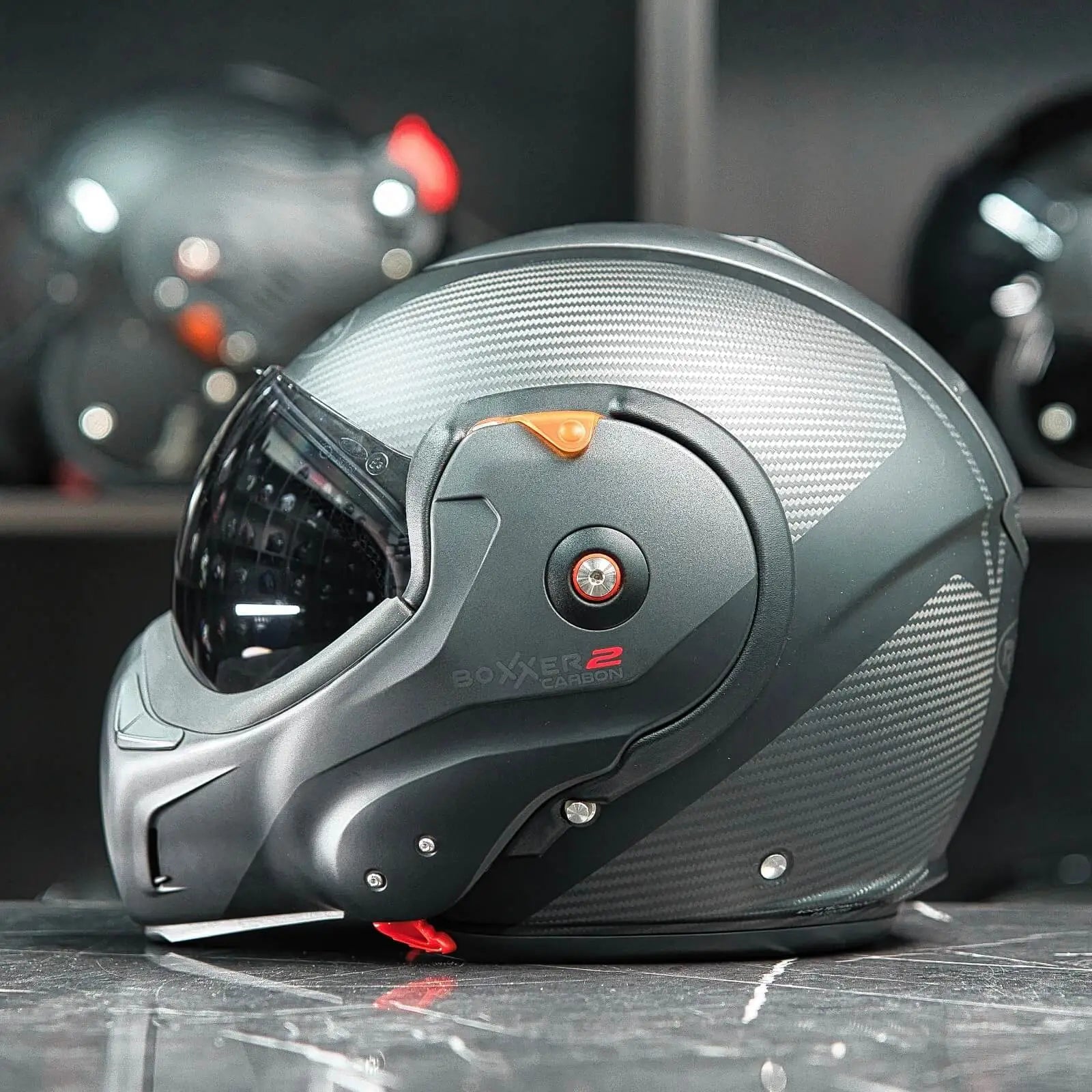 Roof RO9 Boxxer 2 Carbon Wonder Matt Black