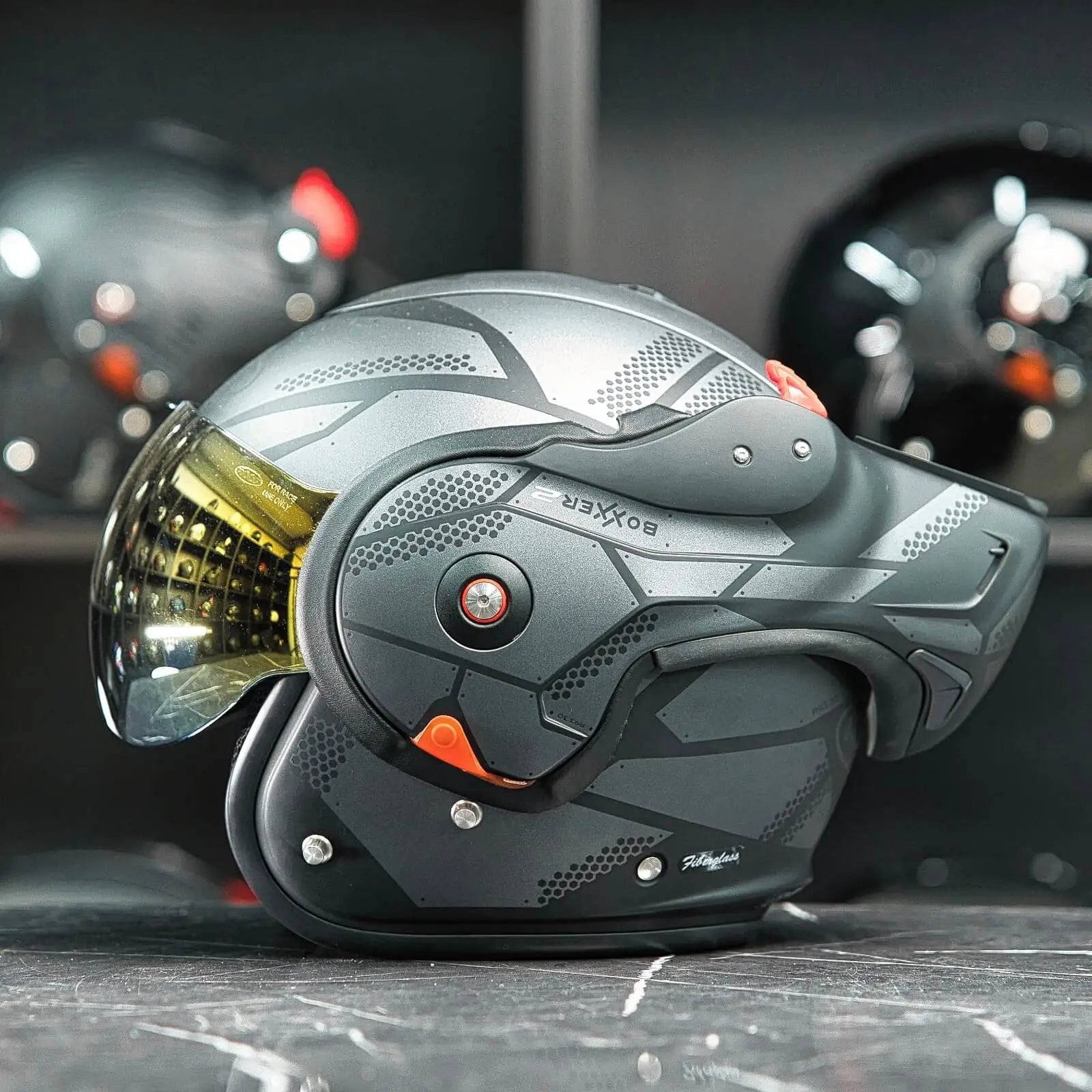 Roof RO9 Boxxer 2 Kendo Matt Black Steel