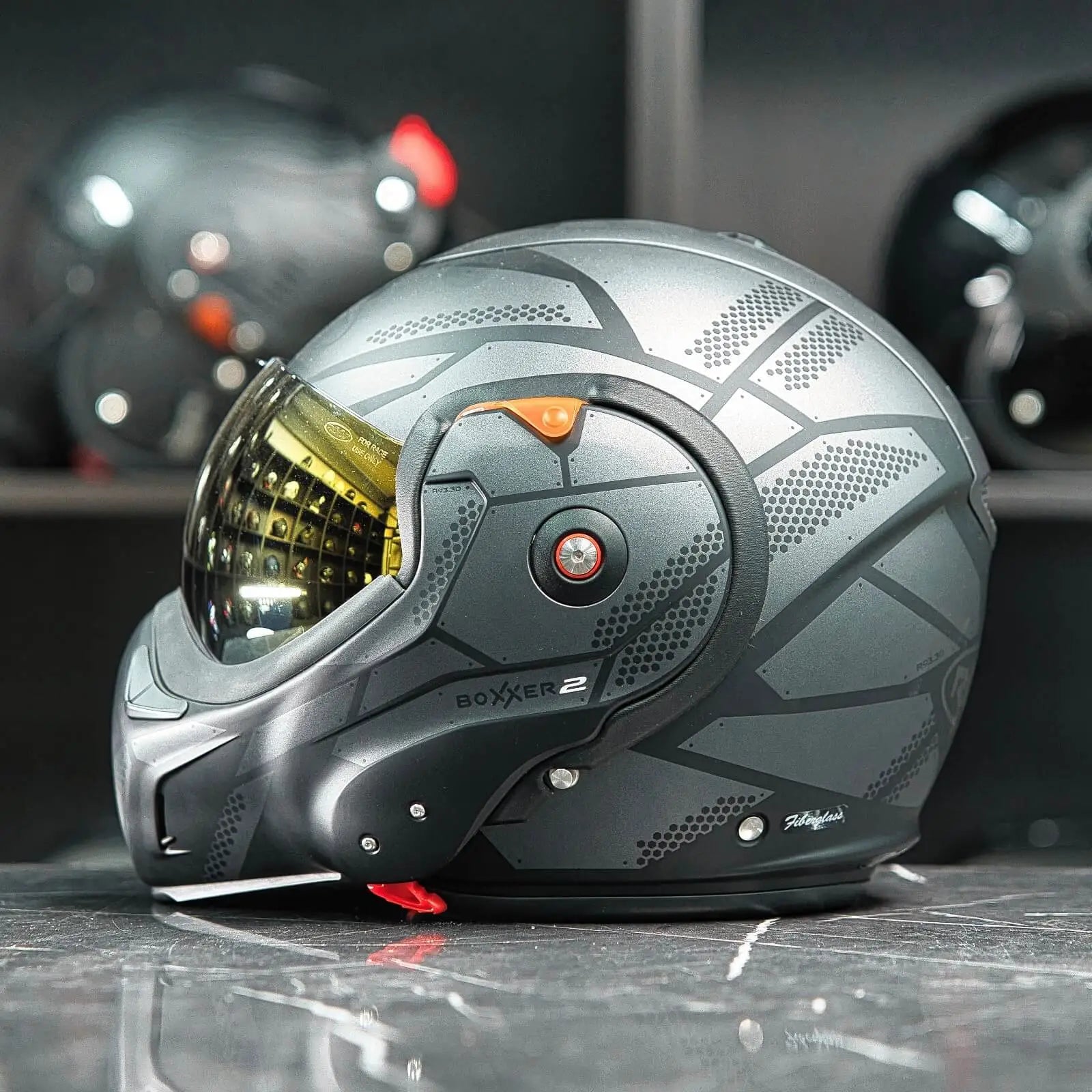 Roof RO9 Boxxer 2 Kendo Matt Black Steel