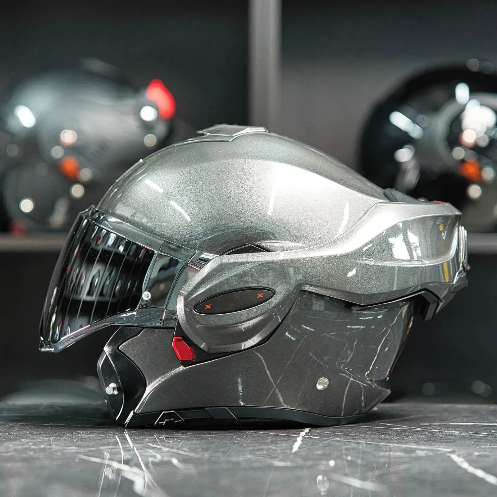 Scorpion Exo-Tech Evo Pro Solid Metallic grey