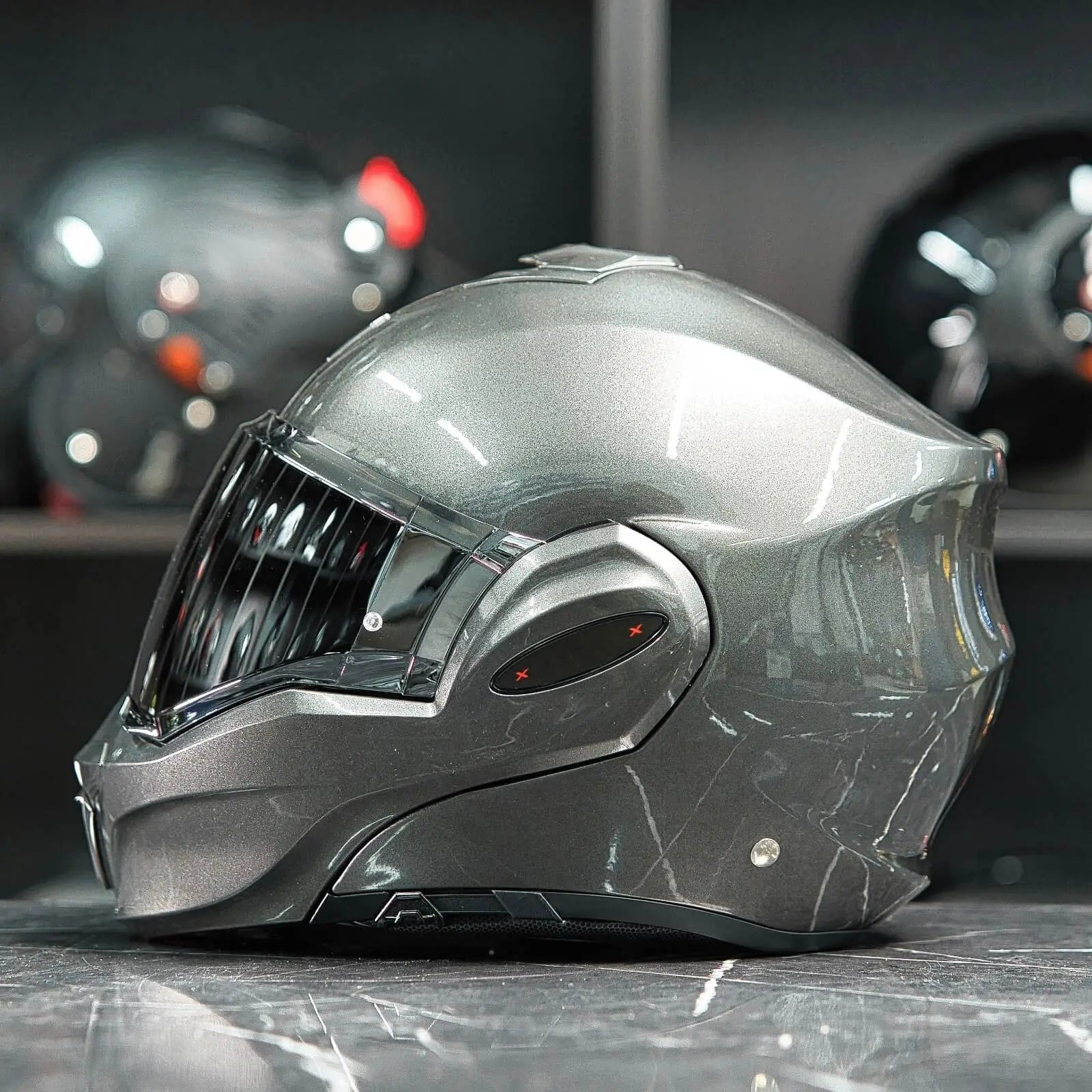 Scorpion Exo-Tech Evo Pro Solid Metallic grey