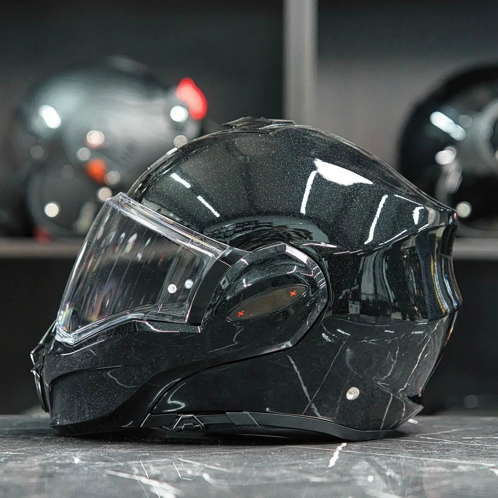 Scorpion Exo-Tech Evo Pro Solid Metallic Black