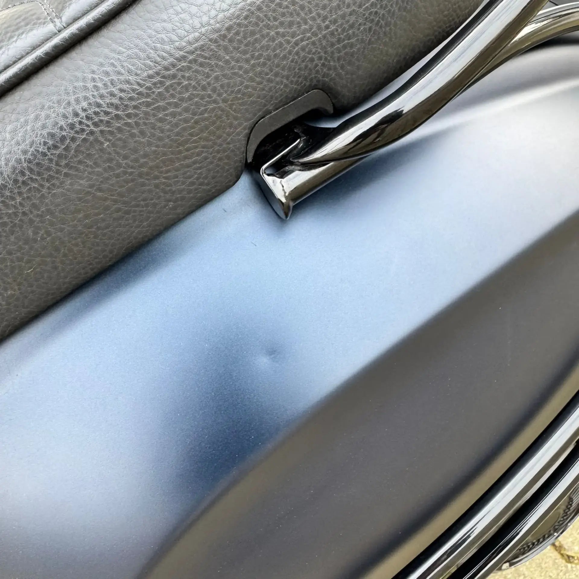 SOLD Vespa Primavera Custom Opaco Dark Blue DXF-03-R