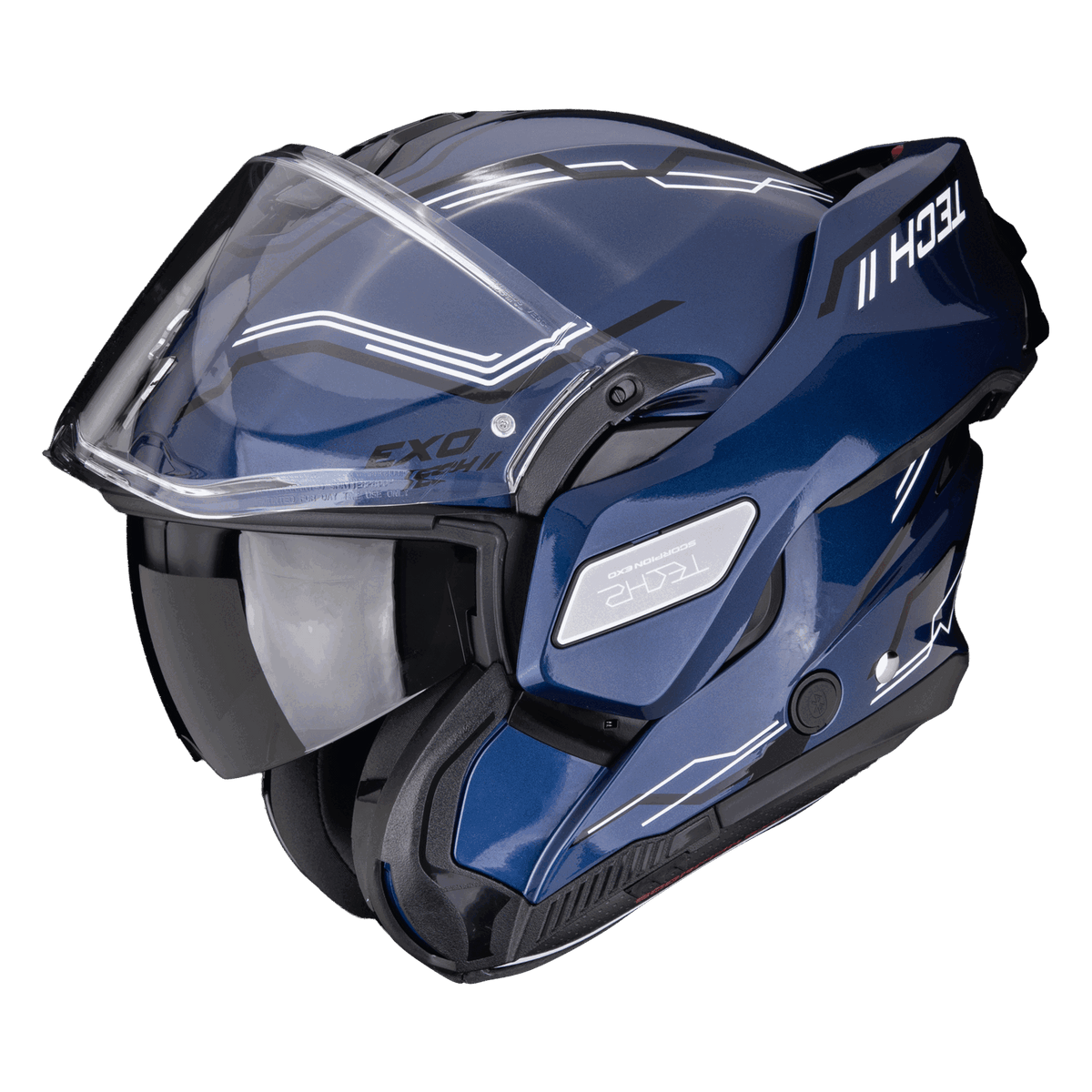 Scorpion EXO-TECH II Dash Blue Black White