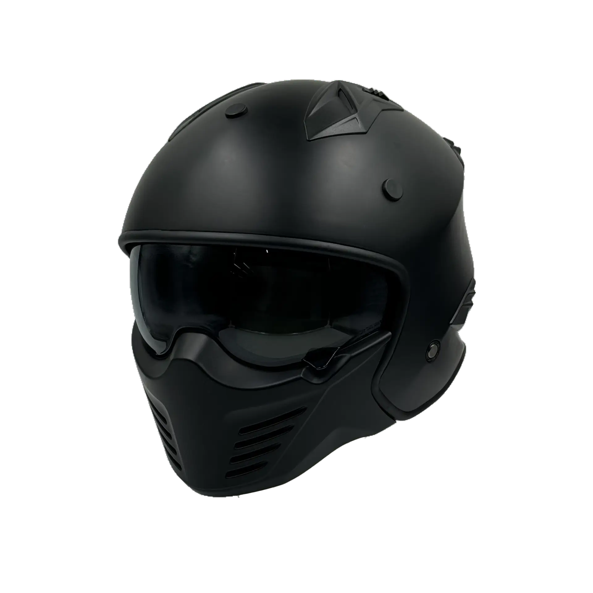 Helm Vito Jet Bruzano Mat Zwart