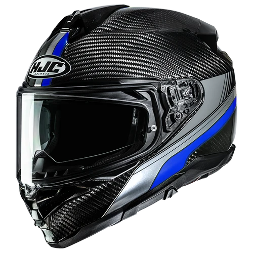 HJC F72 Carbon Eos Zwart Blauw