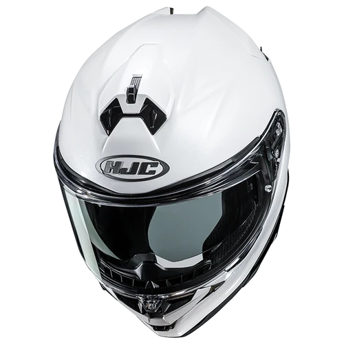 HJC F72 Solid Pearl White