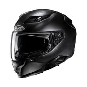 HJC F71 integraalhelm in Mat Zwart met geavanceerd ventilatiesysteem en strak ontwerp.