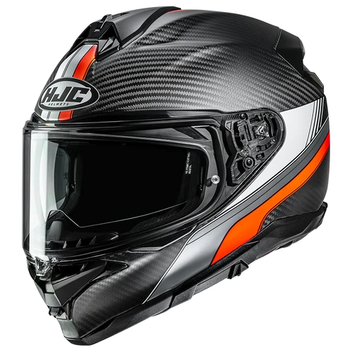 HJC F72 Carbon Eos Zwart Oranje