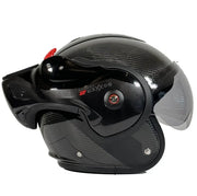 Roof Boxxer RO9 2 Carbon Wonder Black motorhelm met lichtgewicht carbon constructie en premium afwerking.