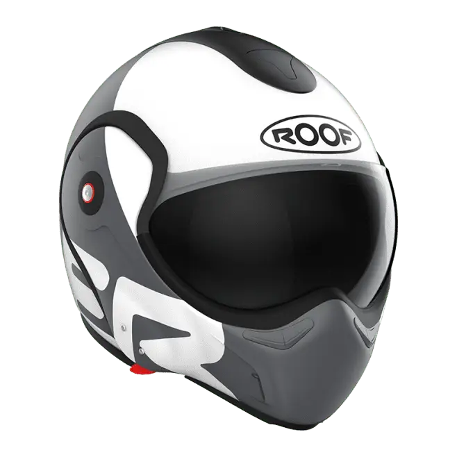 RO9 Boxxer Flag Matt Black - White