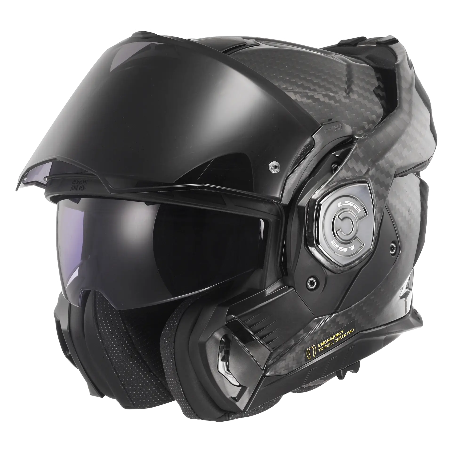 LS2 Helm Advant X FF901 Glossy Carbon