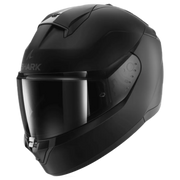 Shark Ridill 2 motorhelm in mat zwart met strak en veelzijdig design, ideaal voor dagelijks gebruik.