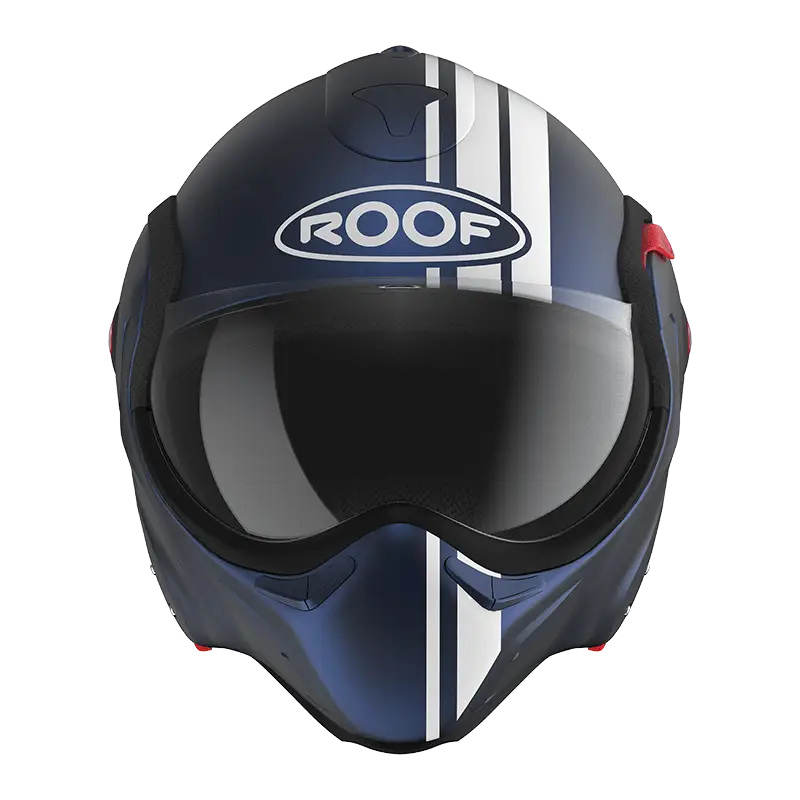 Roof RO9 Boxxer 2 Stripes Dark Blue Matt White