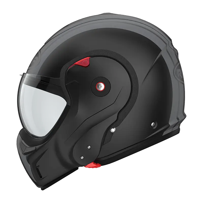 Roof RO9 Boxxer 2 Stripes Matt Black Steel