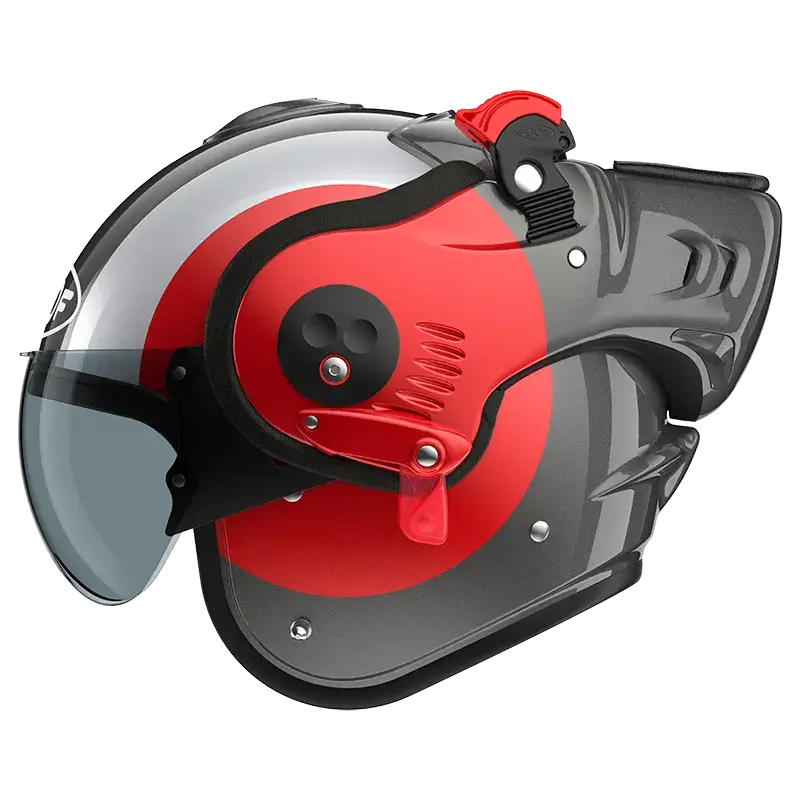 Roof Boxer V8 Alpha Focus Red Silver