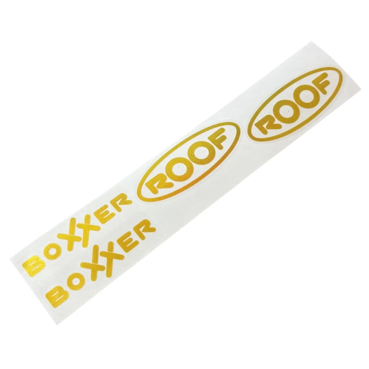 Custom Stickerset - Boxxer RO9 Iridium Goud