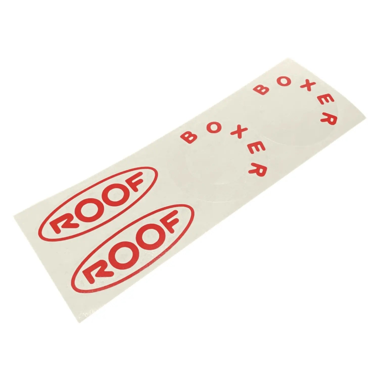 Custom Stickerset - Boxer V8/Alpha Rood