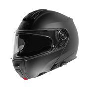 SCHUBERTH C5 systeemhelm in Mat Zwart met opklapbaar kinstuk en geïntegreerd zonnevizier.
