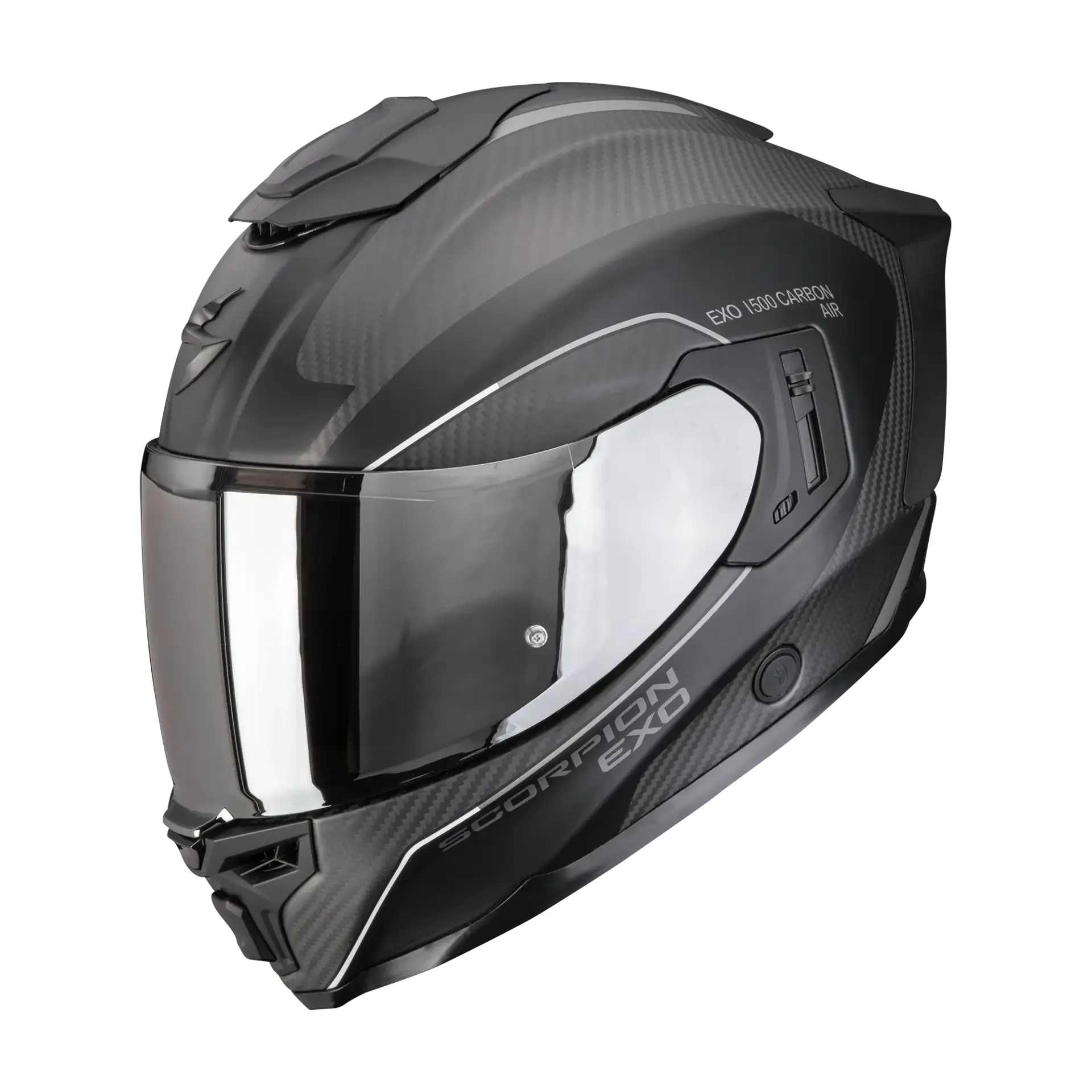Scorpion EXO-1500 Carbon Mundi Matt Black Silver