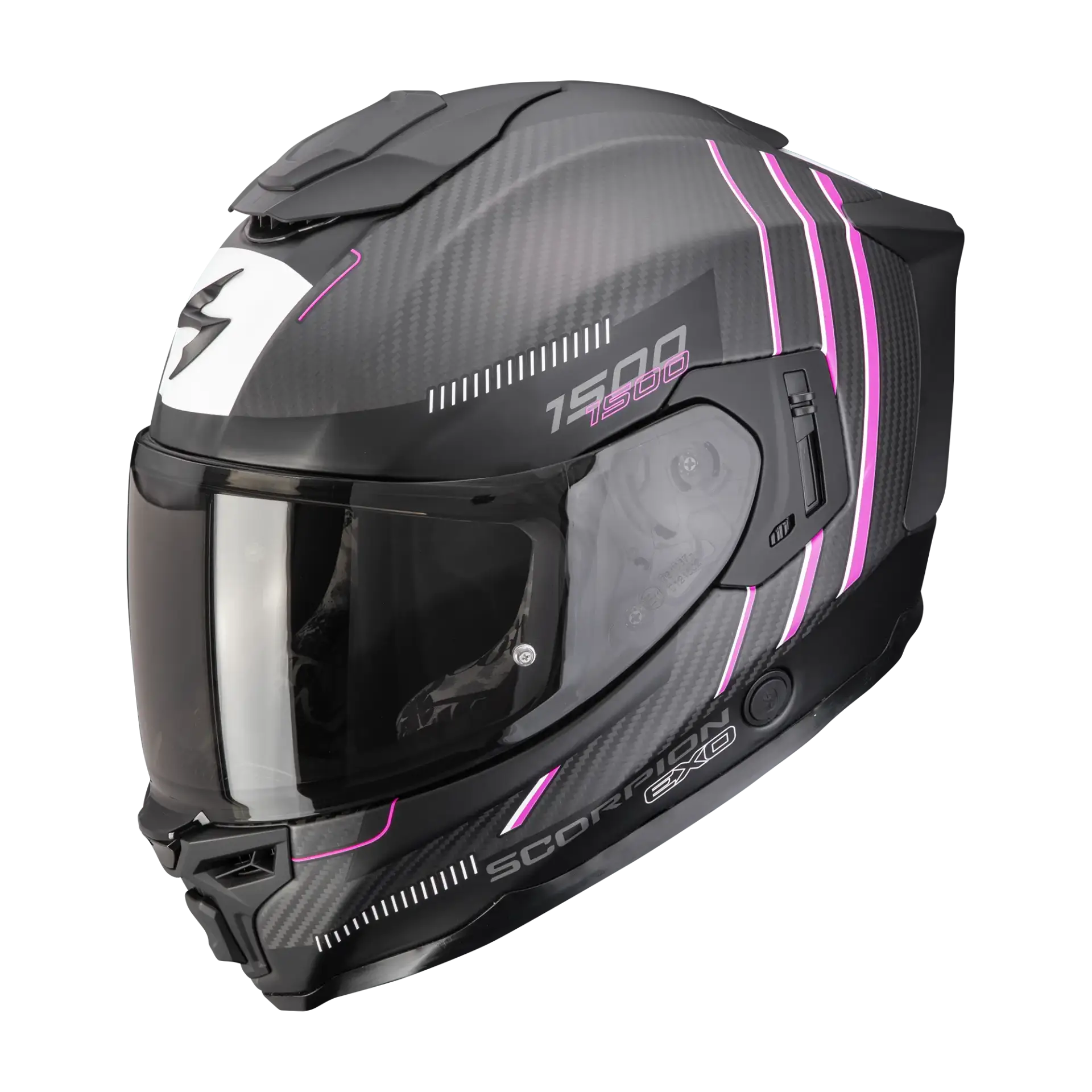 Scorpion EXO-1500 Carbon Zity Matt Black Pink