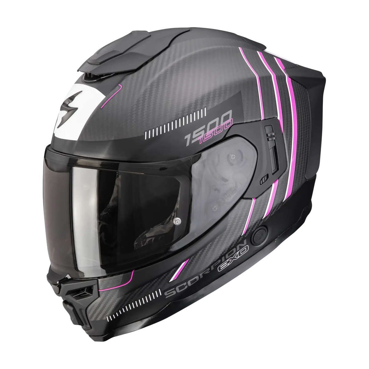 Scorpion EXO-1500 Carbon Zity Matt Black Pink