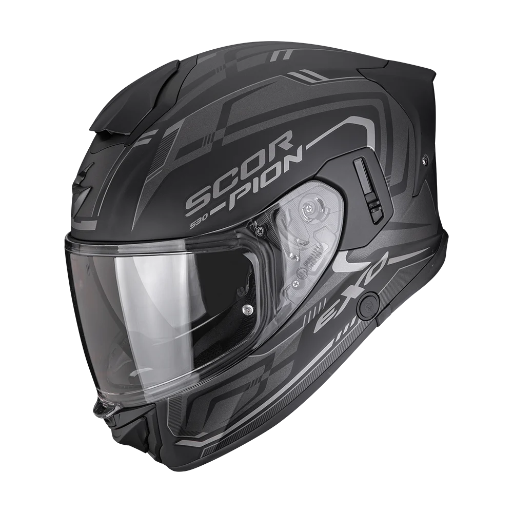 Scorpion EXO-530 Slope Matt Black Silver