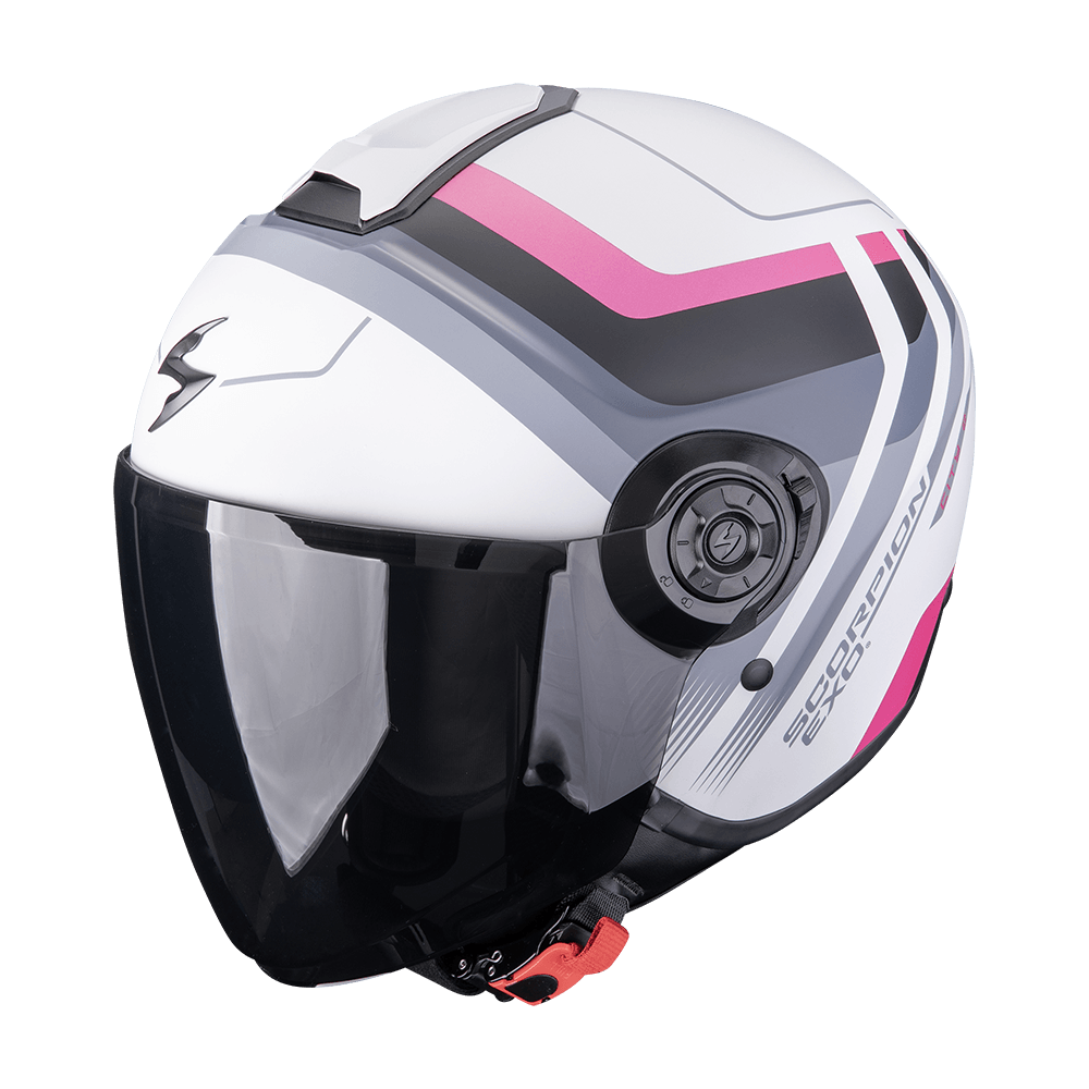 Scorpion Exo-City II Sport Matt Grey Pink